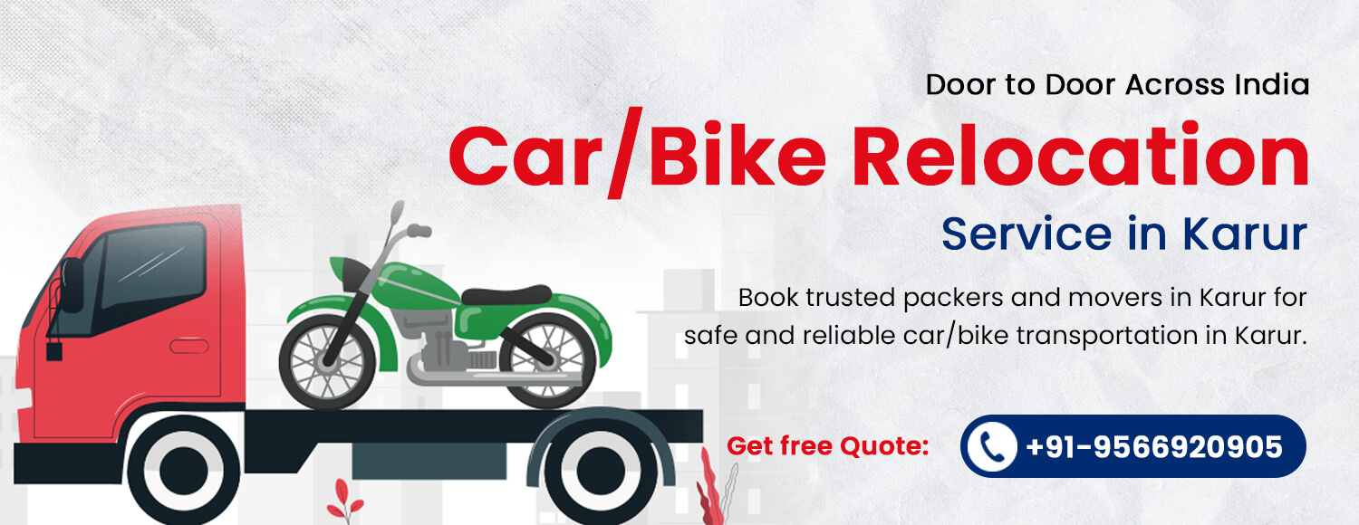 Car, Bike Transportation Service in Karur