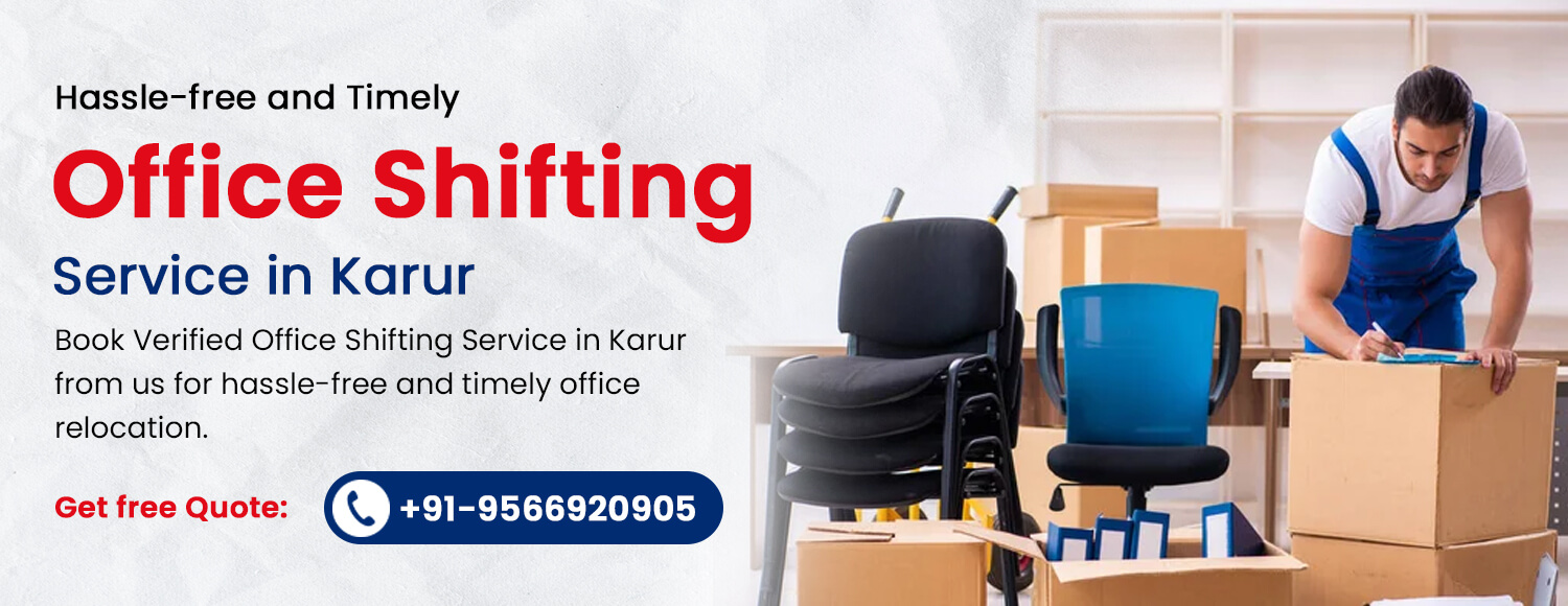 Office Shifting Service in Karur